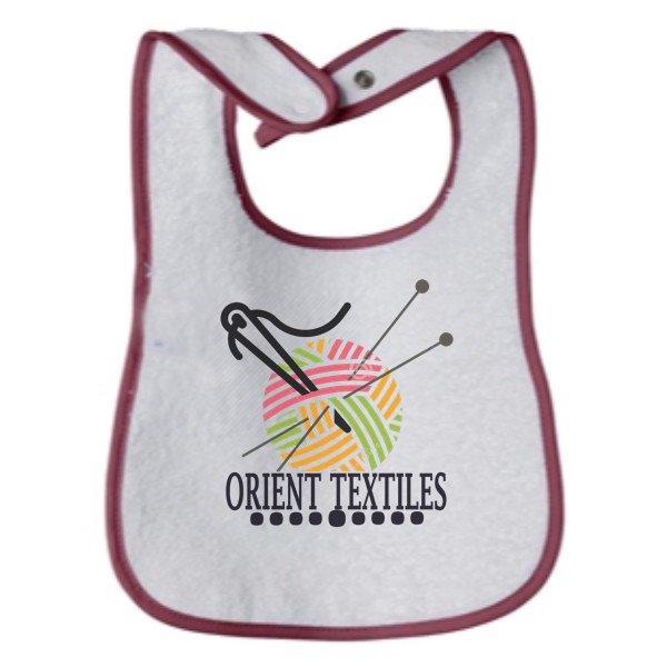 dark pink babies bib 4